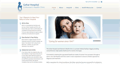 Desktop Screenshot of gohar-hospital.com